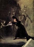 Francisco de goya y Lucientes The Bewitched Man Germany oil painting artist
